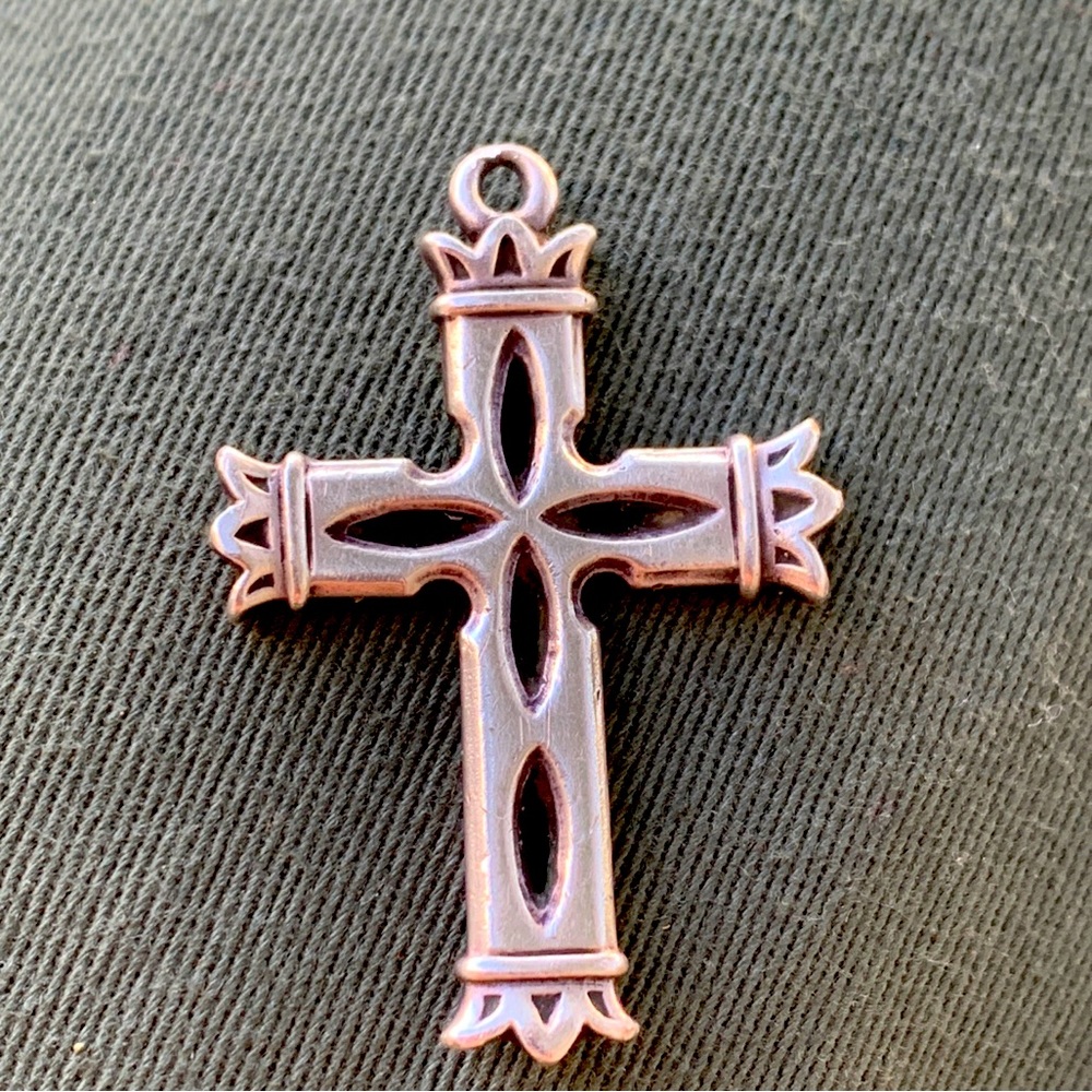 James Avery jubilee crown cross